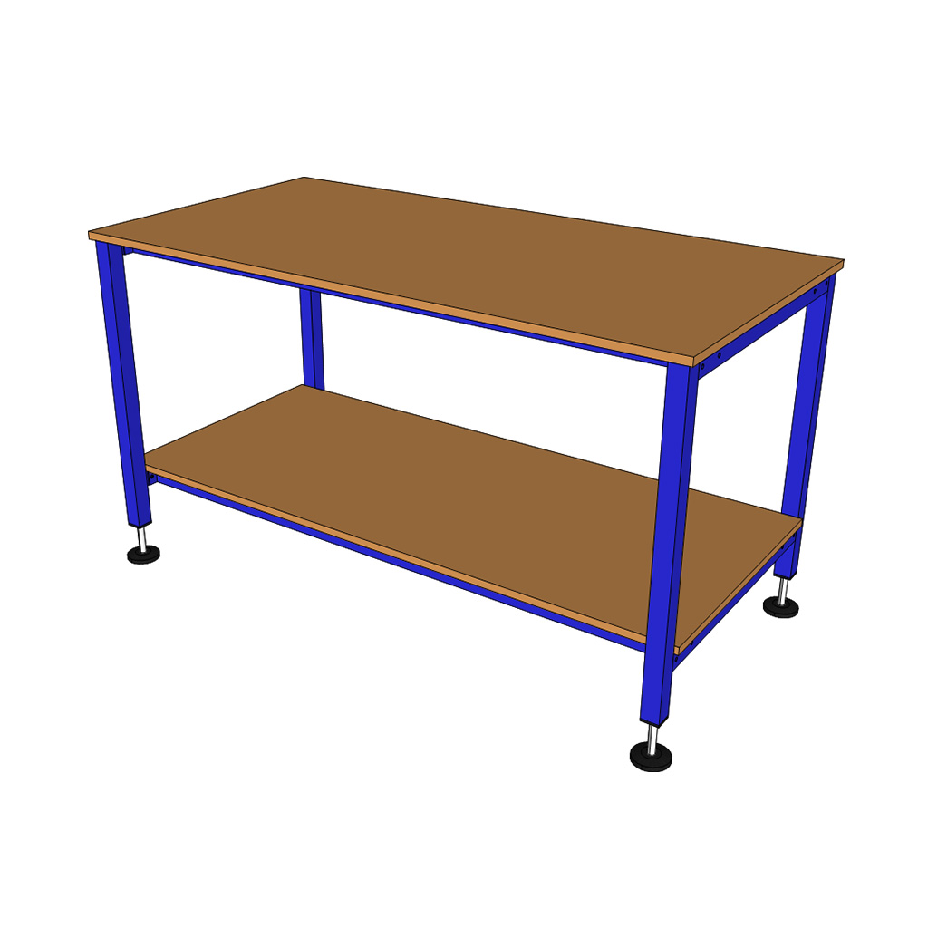 1800Lx750W Model B Packing Table Packing Tables by Spaceguard