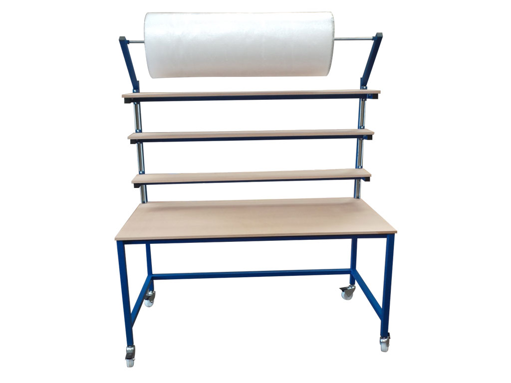 Packing Station with adjustable shelving Packing Station with Adjustable shelves