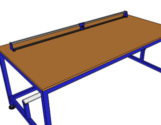 Packing Table and Cutter