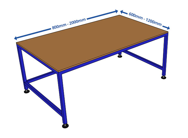 Packing Table Dimensions