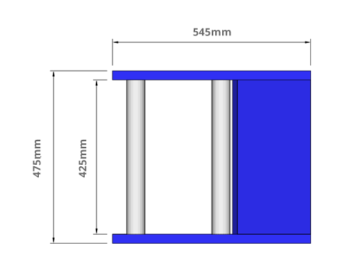 80kg cable drum dimensions