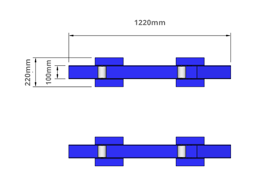 adjustable cable drum dimensions