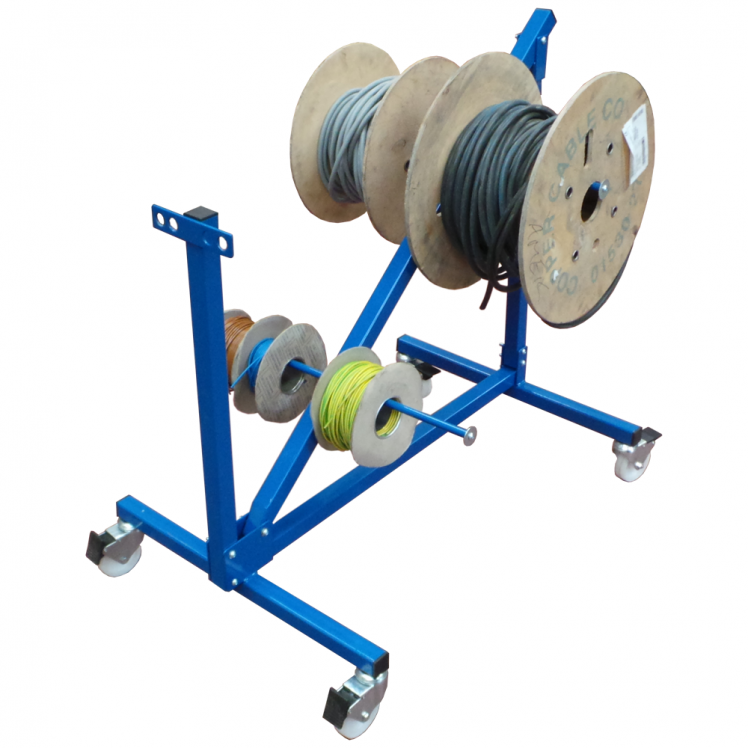 Cable Drum Handling Packing Tables by Spaceguard