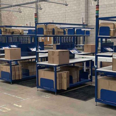 Warehouse Packing Bench Packing Tables by Spaceguard