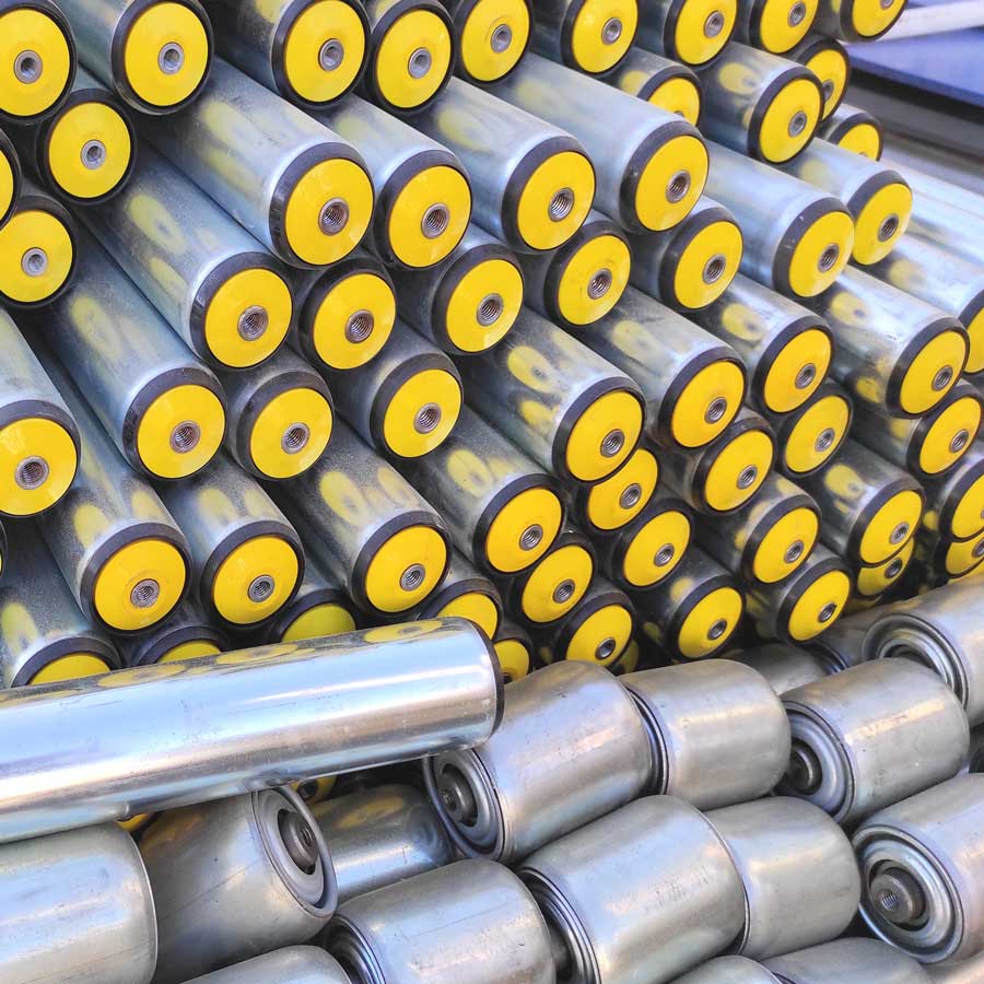 Conveyor Rollers Packing Tables by Spaceguard