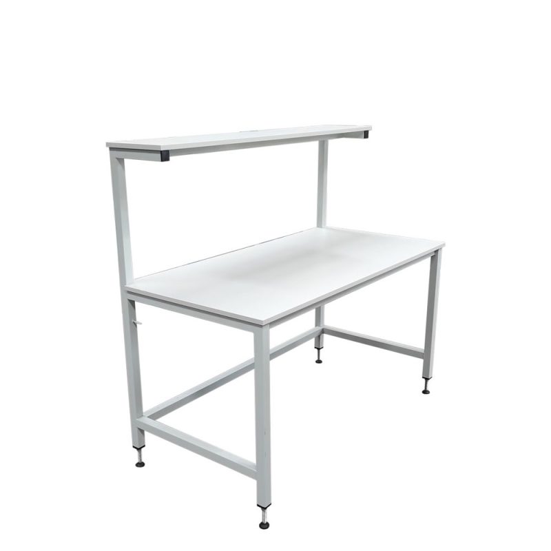 ESD Workbench with Upper Shelf Packing Tables by Spaceguard